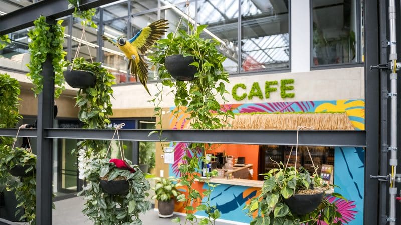 Ein Blick in die Räume unseres Kunden Smartvillage